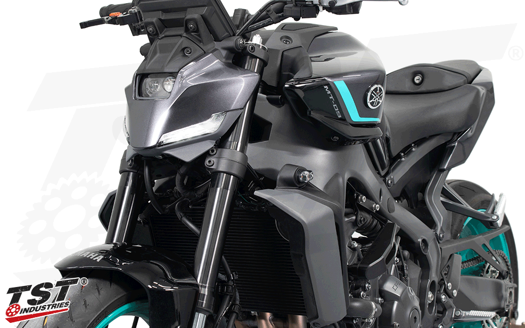 Upgrade your Yamaha with TST Industries LED Front Flush Mount Turn Signals.