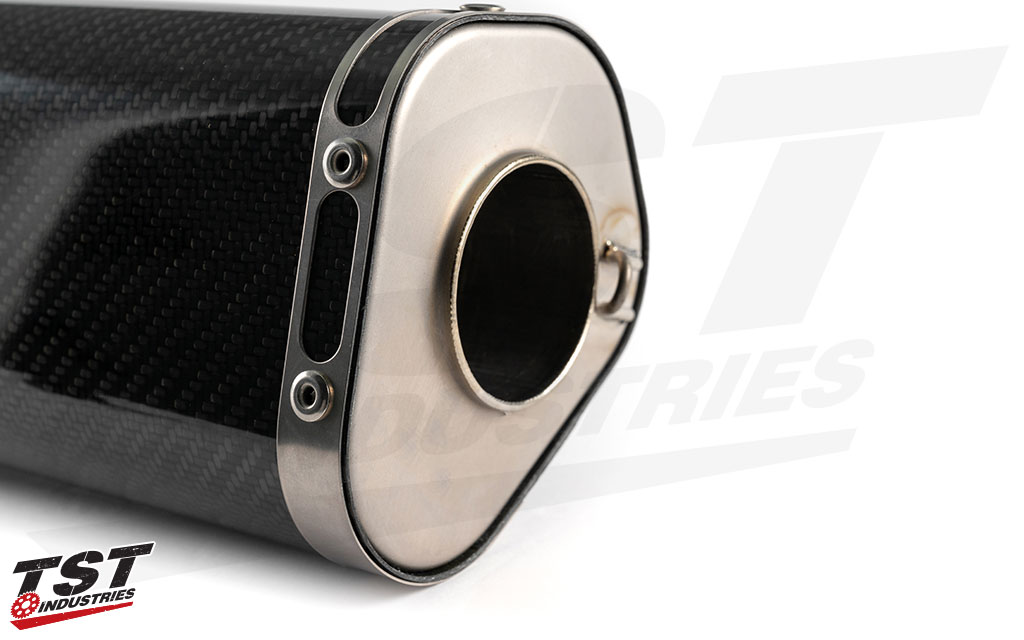 Laser welds provide precise fitment and gorgeous build quality.