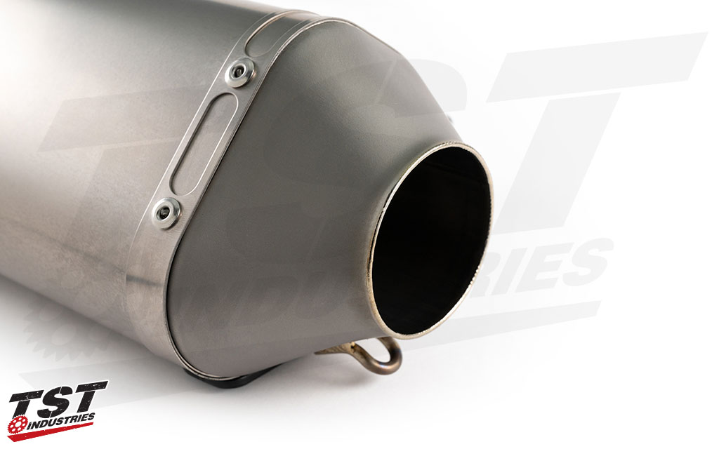 High quality materials and construction are found on every aspect of the Graves Slip-On Exhaust.