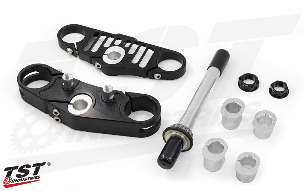 TST WORX Adjustable Triple Clamp for Suzuki GSX-8R 2024+