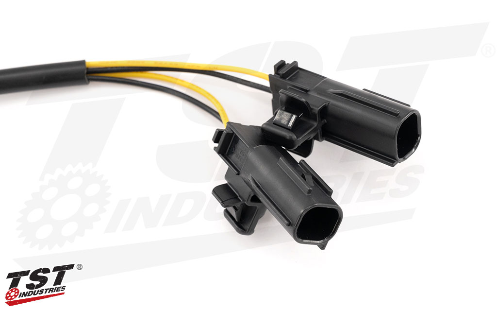 Features OEM style connectors for plug-and-play installation.