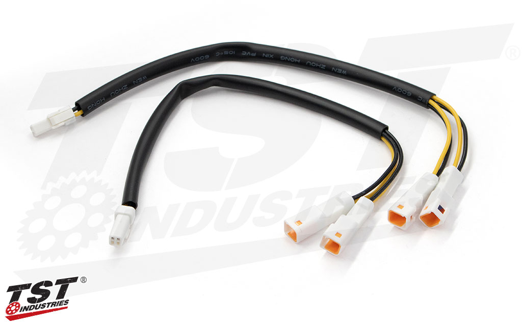 TST Y-Style Signal Harness Splitter for Select Suzuki Motorcycles