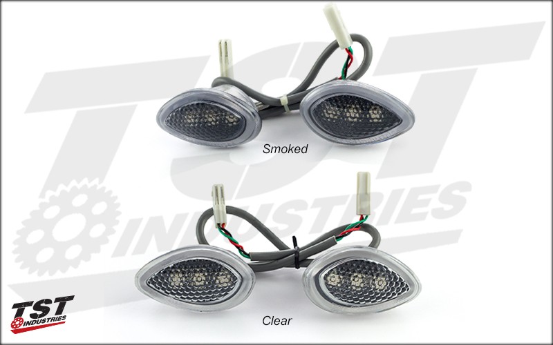 TST Industries HALO-1 Turn Signals for the Honda CBR1000RR.