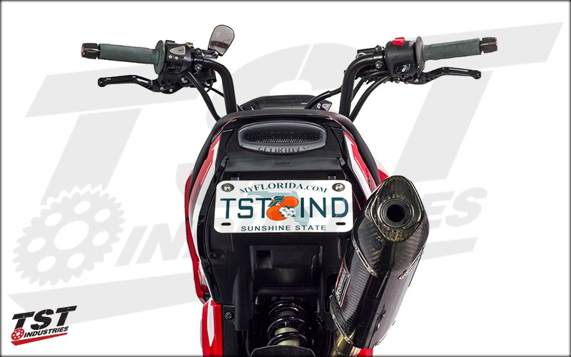 Adjustable Honda Grom Fender Eliminator (shown with optional Undertail / Integrated Taillight)
