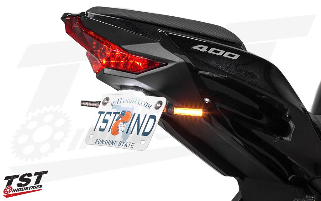 Rear LED Turn Signal pack for Kawasaki Z750 (2007 - 2012)