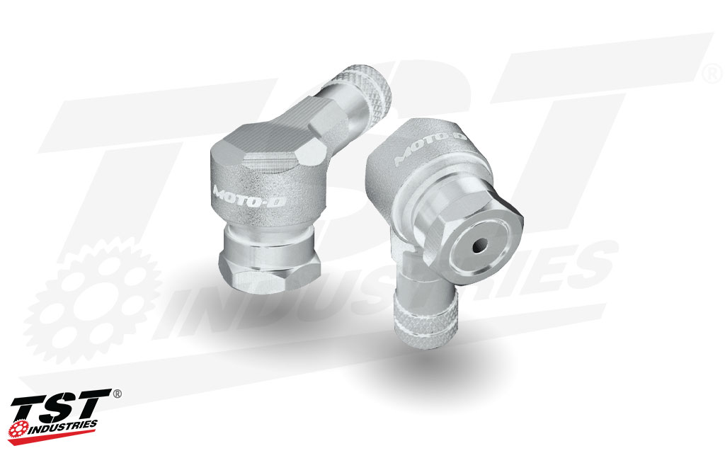 Available in a silver anodized finish.