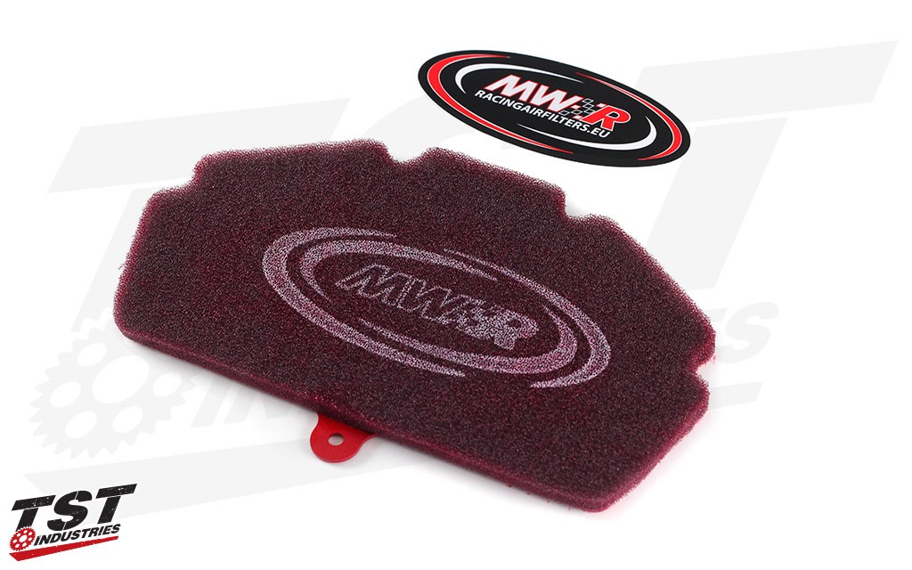 MWR Air Filters are washable can be regenerated by using MWR Air Filter Oil (sold separately).