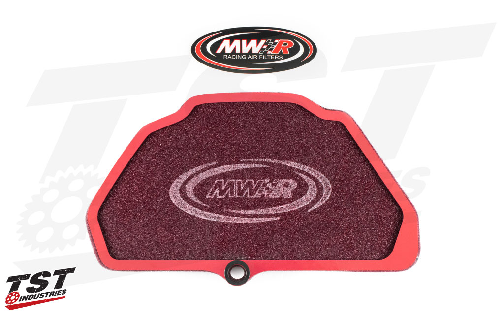 What's included in the MWR Performance Air Filter for the Kawasaki ZX-6R / 636 2009+.