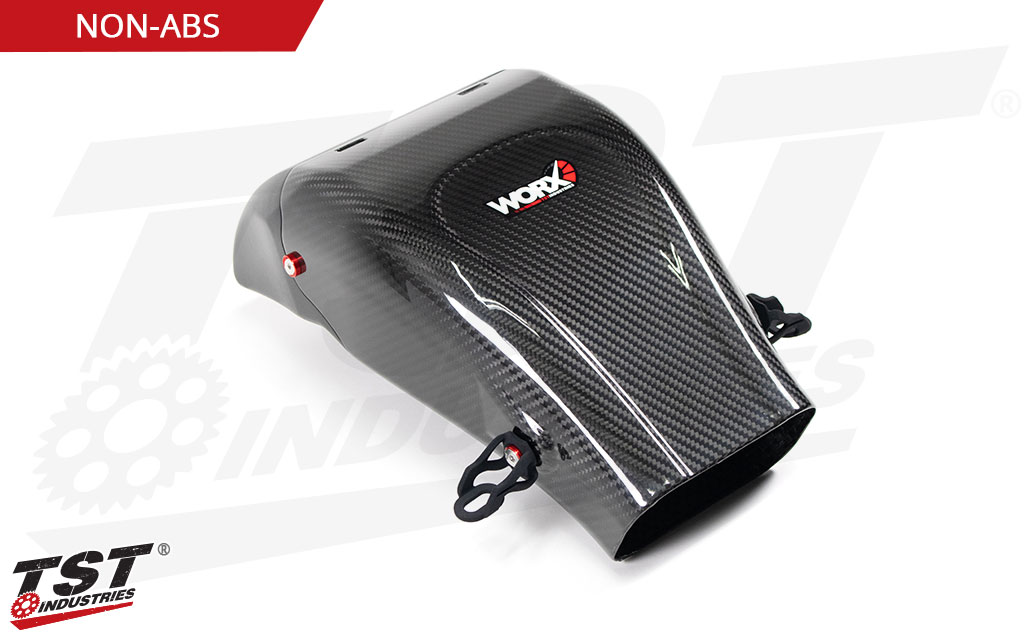 TST WORX Airbox for Kawasaki Ninja 400 2018+ for Non-ABS Models.