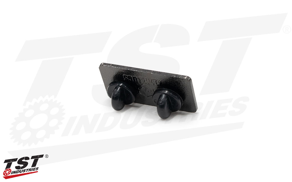 Dual pin setup prevents spinning