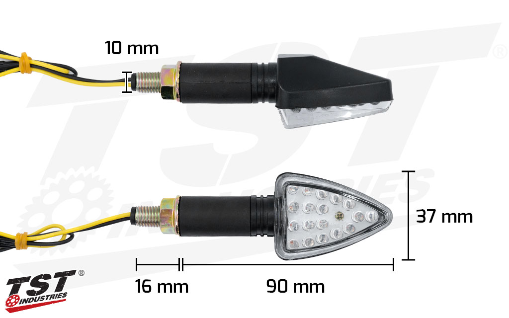 TST ARO18 Universal LED Pod Turn Signals