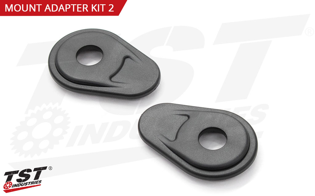 Color and texture matched to OEM plastic surfaces to ensure a discrete and stealth mounting solution.