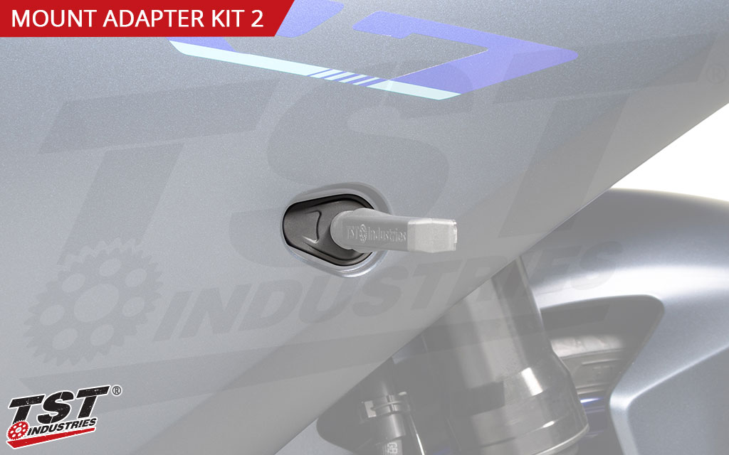Mount your aftermarket turn signals with TST Industries. 