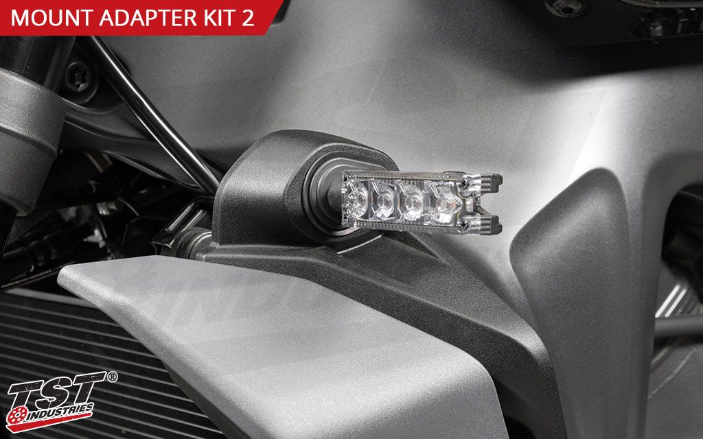 Works with TST Pod Turn Signals.