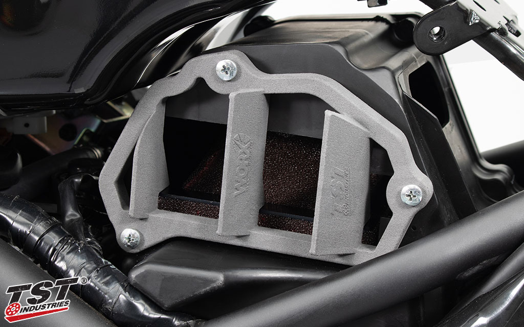 Simple bolt-on installation uses the stock hardware for a hassle-free process.