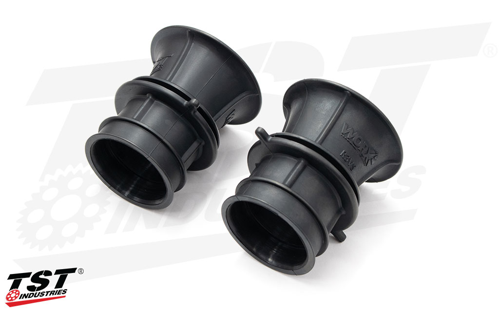 Made from injection molded rubber for an easier fit and long lasting durability.