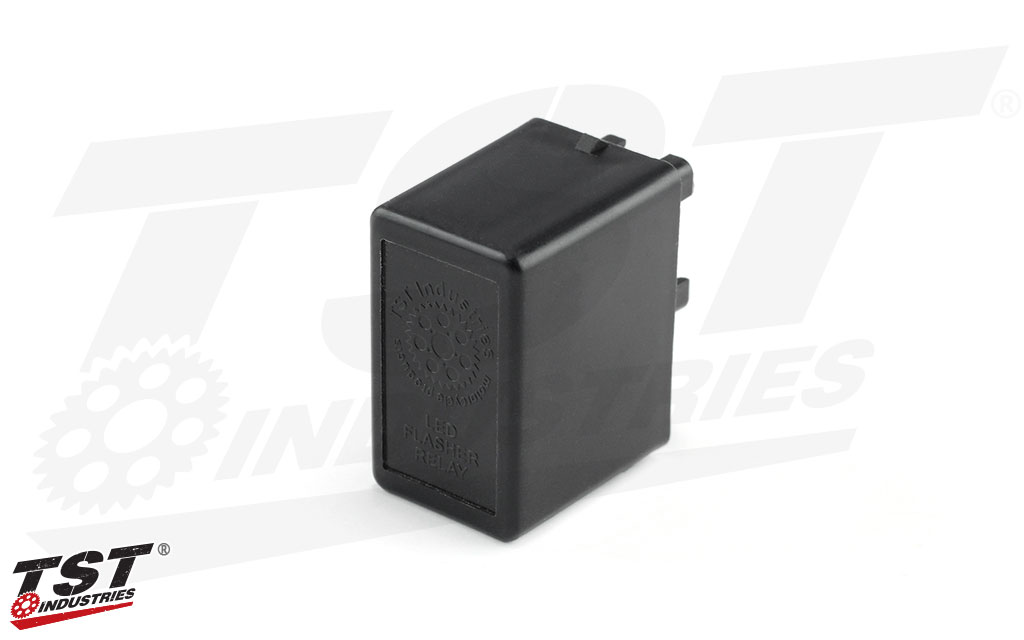 Ensure proper flash rate on your motorcycle with the TST 7 Pin LED Flasher Relay.