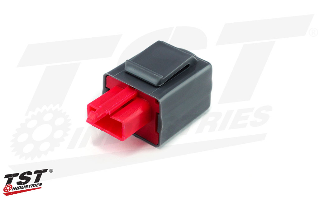 Plug and play TST Gen2 Flasher Relay ensures your signals flash at the proper rate.