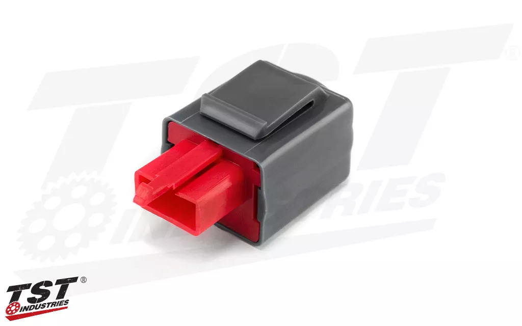 Ensure proper flashing with the included TST Gen2 LED Flasher Relay.