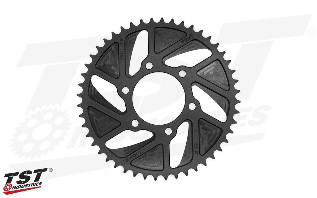 Upgrade your Kawasaki ZX-10R or ZX-10RR with a lightweight rear sprocket from TST WORX.