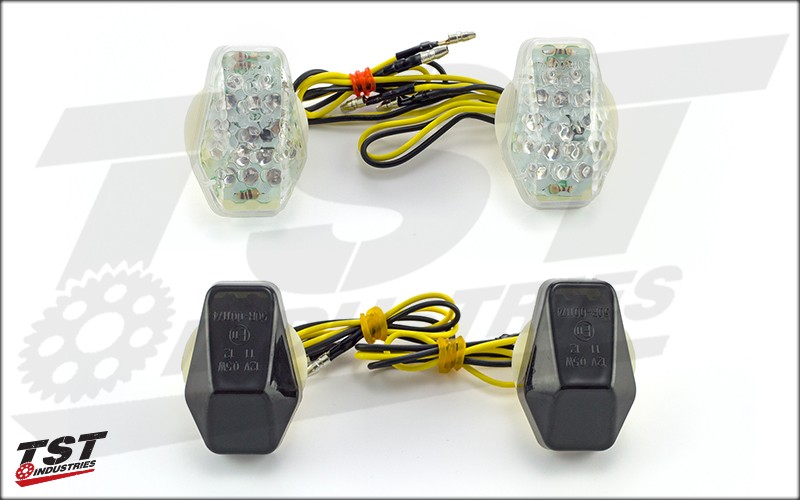 Front Flushmount Signals Suzuki DRZ400 TST Industries