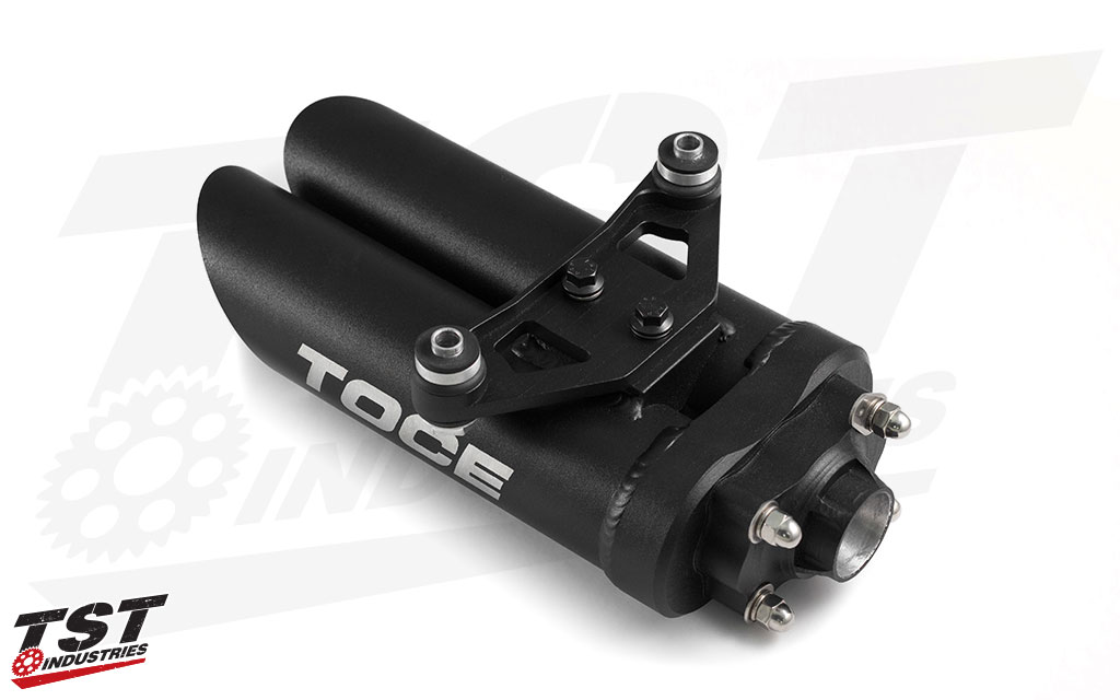 Gain aggressive sound and increased airflow with the Toce T-Slash exhaust.