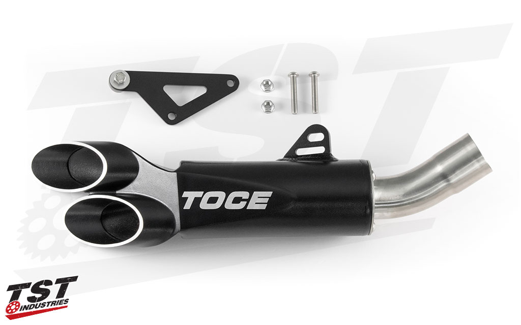 Toce Razor Tip Slip-On Exhaust for Kawasaki ZX6R 2009-2023