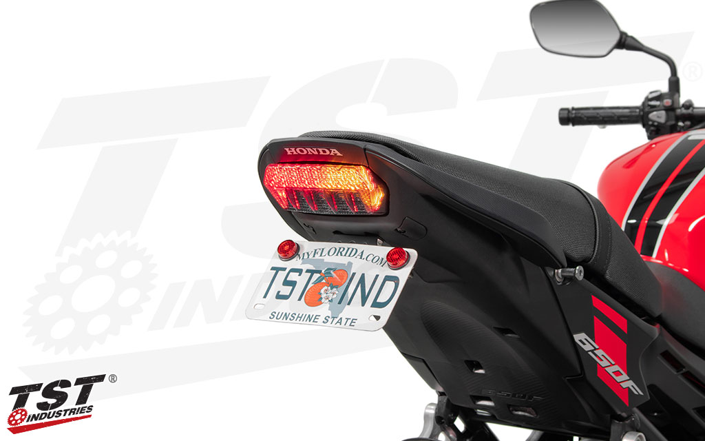 Motorcycle LED Rear Brake Tail Light Turn Signals Lamp For Honda CBR650F 2014-15 