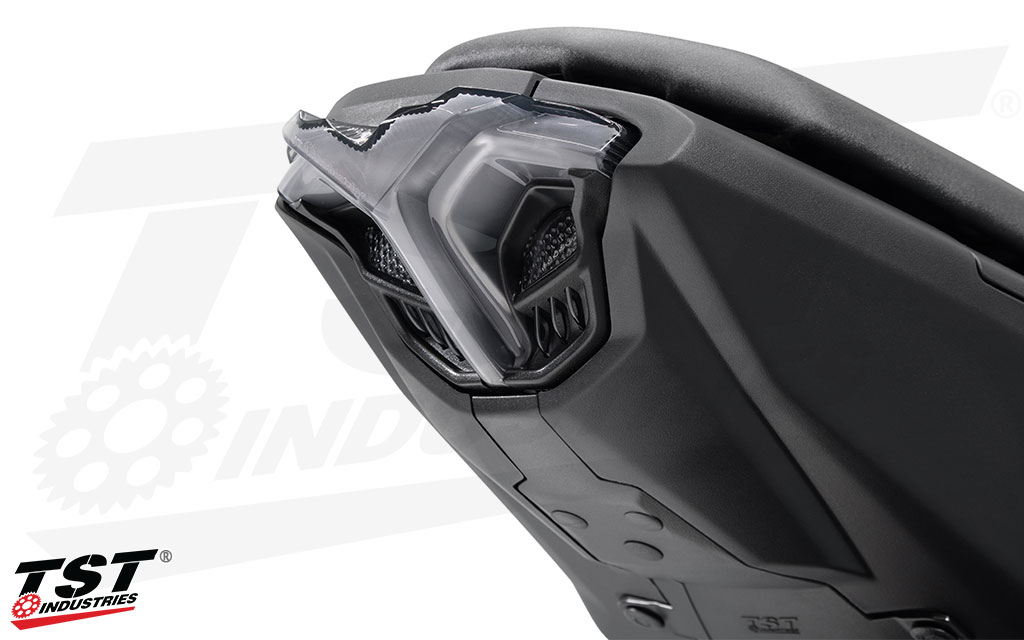 We completely reimagined the 2025+ Yamaha MT-07 tail light with an all-new design.