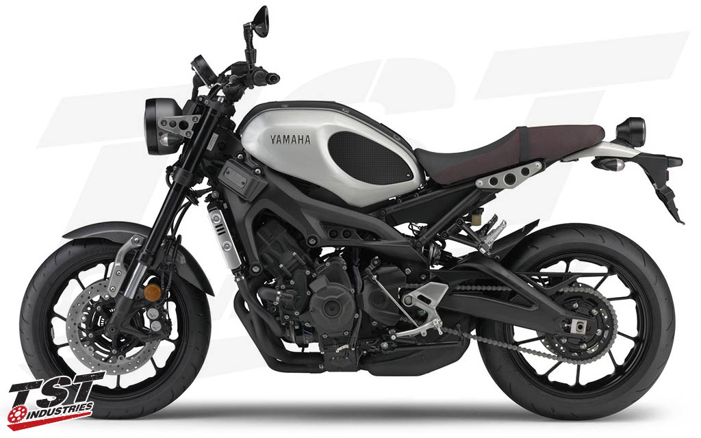 Techspec Gripster Tank Grips Yamaha Xsr900 2016 Techspec Gripster Tank Grips On The 2016 Yamaha Xsr900