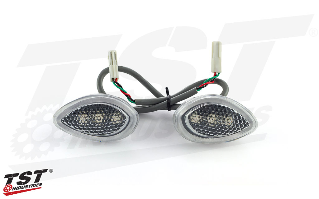 Includes our TST HALO-1 LED Front Flushmount Turn signals.