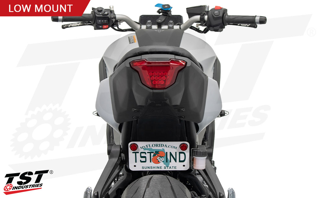 Designed to provide the sleekest and low-profile rear profile for the 2025+ Yamaha MT-07.