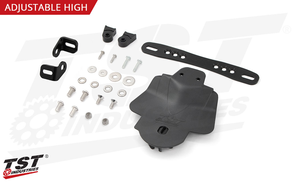 TST Elite-1 Fender Eliminator for Yamaha MT-10 2022+ (Adjustable High Mount)