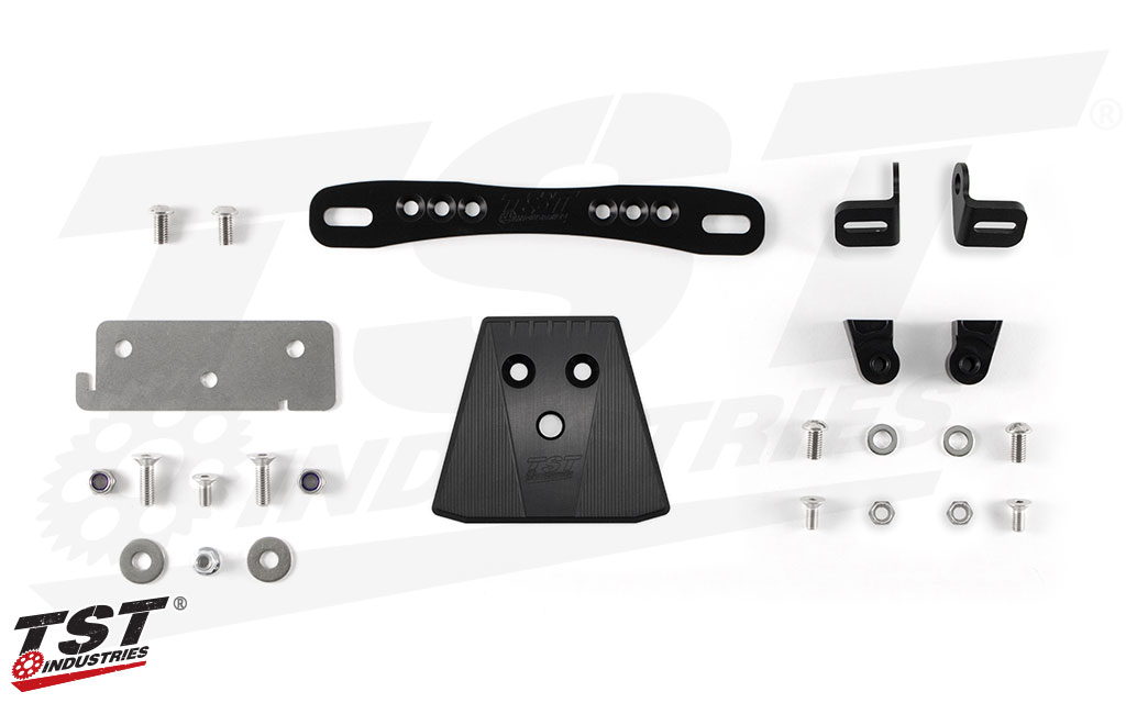 TST Elite-1 Low Mount Fender Eliminator for Kawasaki Ninja 500 / Z500 2024+