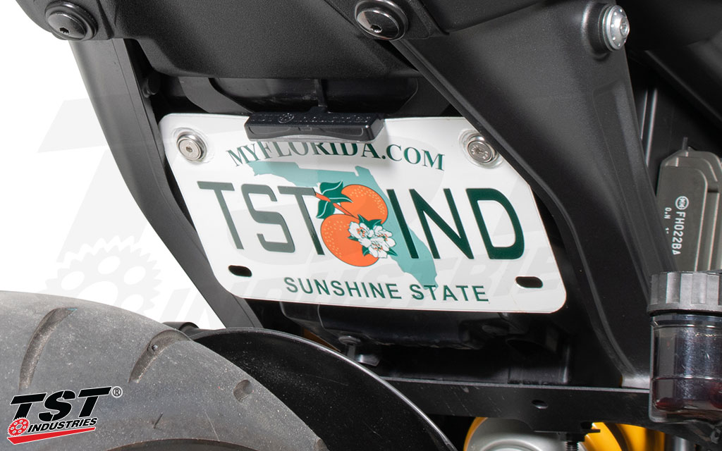 Intended for U.S. spec license plates ONLY.