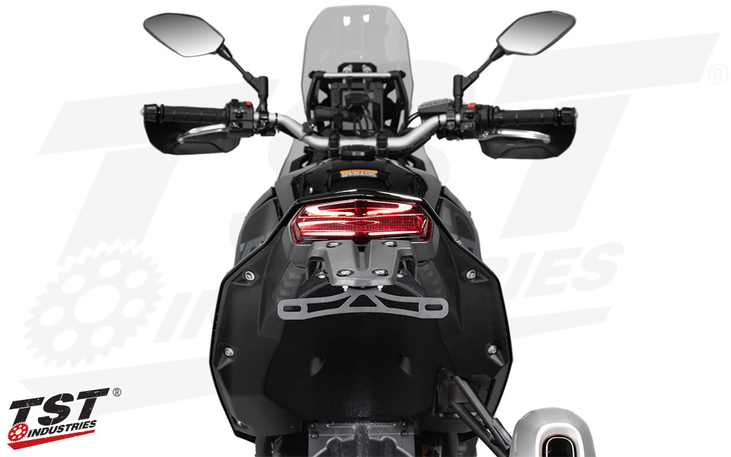 Ditch the oversized stock fender for a lightweight tail tidy from TST Industries.