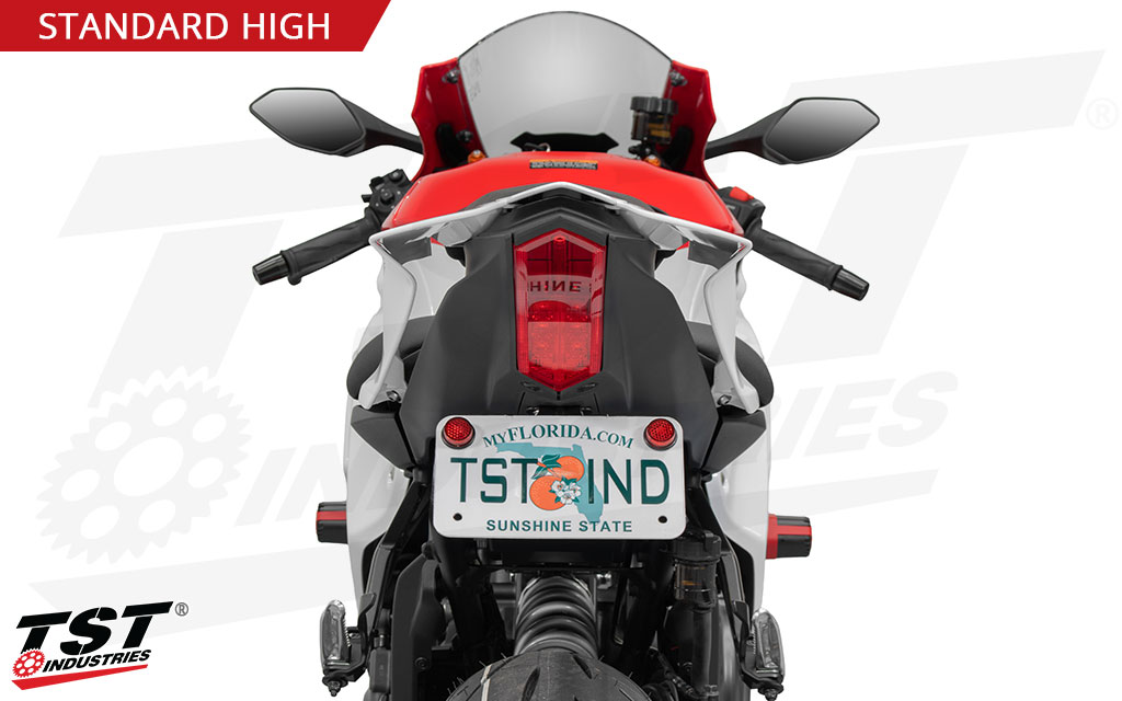 Upgrade your Yamaha R7 with a sleek and lightweight tail tidy from TST Industries.