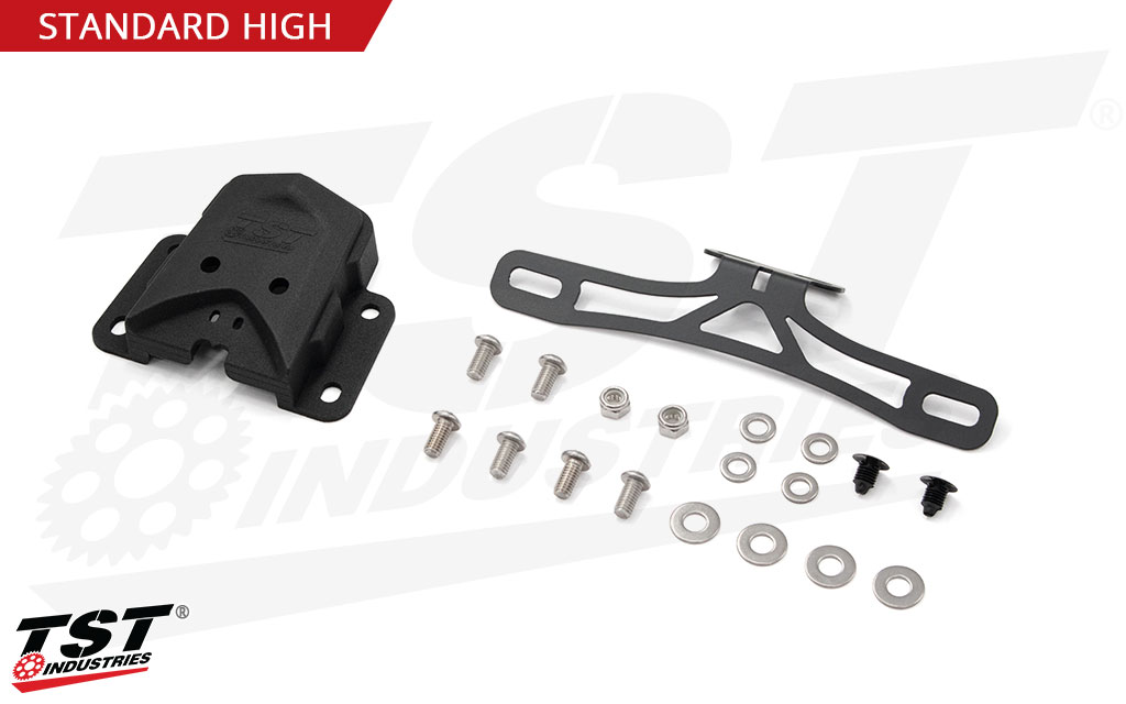 What's Included - TST Elite-1 Standard Fender Eliminator for 2026+ Yamaha YZF-R7.