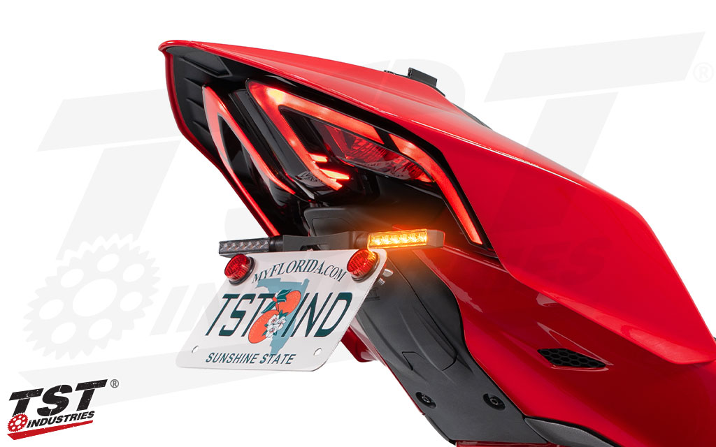 TST Top Mount LED Turn Signal Kit for Select Ducati Motorcycles