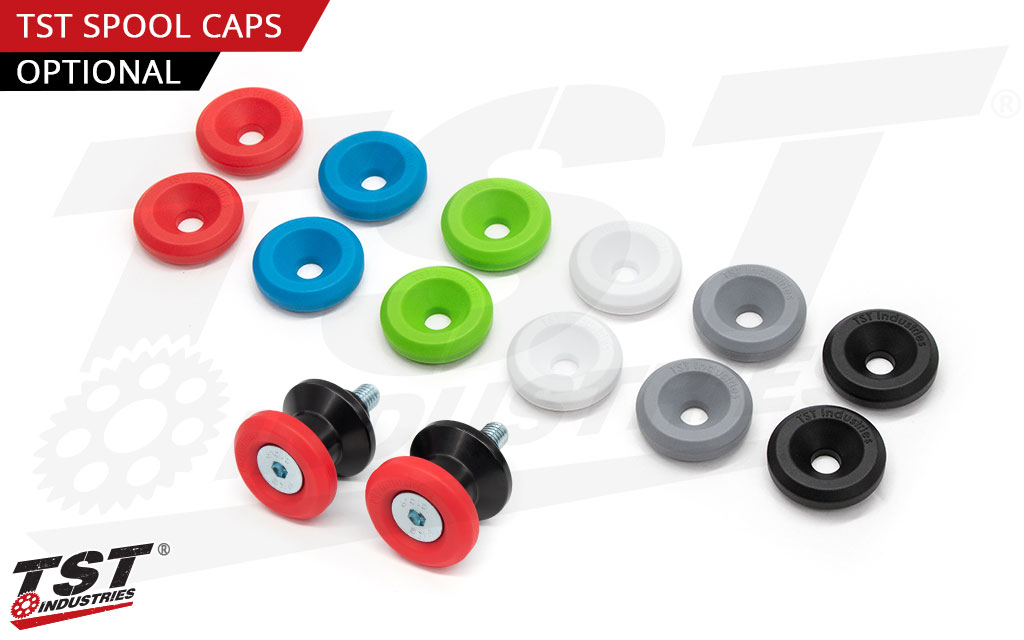 optional TST spool caps provide additional customization.
