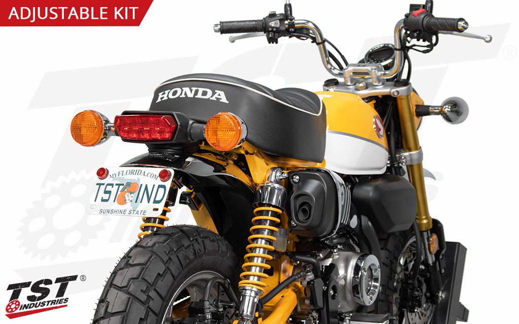 Keep the focus on the classic styling of your Honda Monkey with the TST Elite-1 Fender Eliminator.