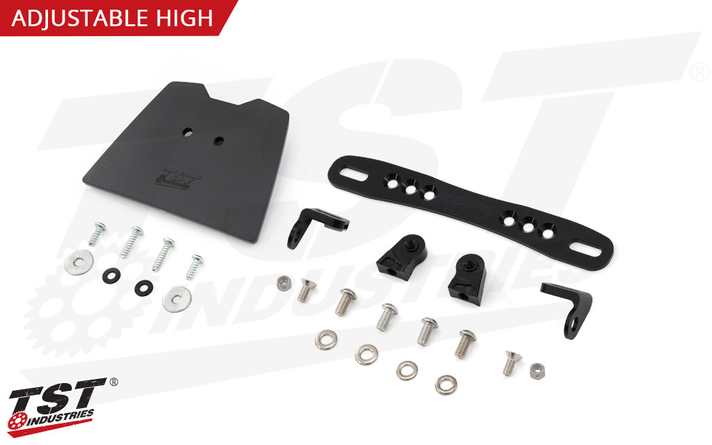 What's included in the TST Elite-1 Adjustable Fender Eliminator for the Suzuki GSX-8S / GSX-8R.