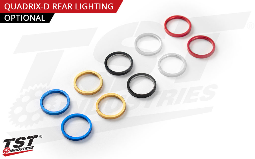 Select your anodized accent color ring.