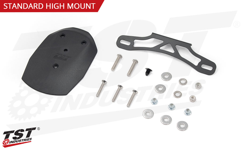 TST Elite-1 Fender Eliminator for CFMOTO 450SS 2022+ - Standard High Mount Shown