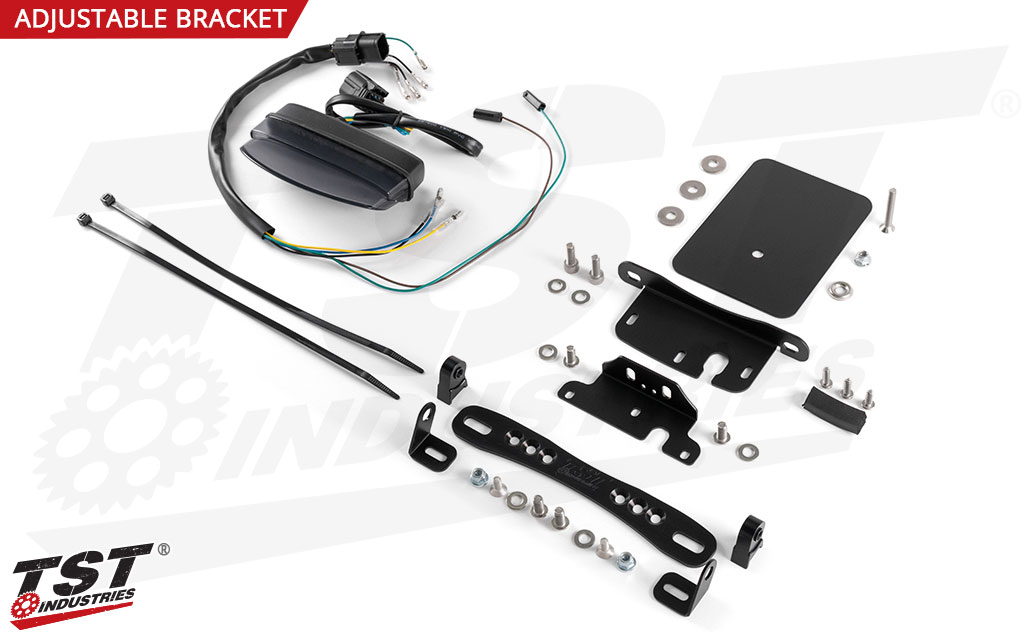What's included in the Adjustable bracket kit.