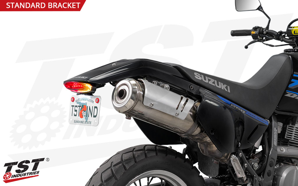 Ditch the oversized fender and excess bulk for a sleek tail kit from TST Industries.