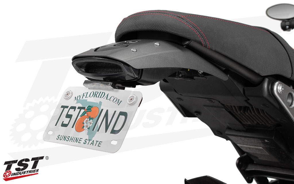 Ditch the over-fender tail light for a sleek, tucked, undertail design.