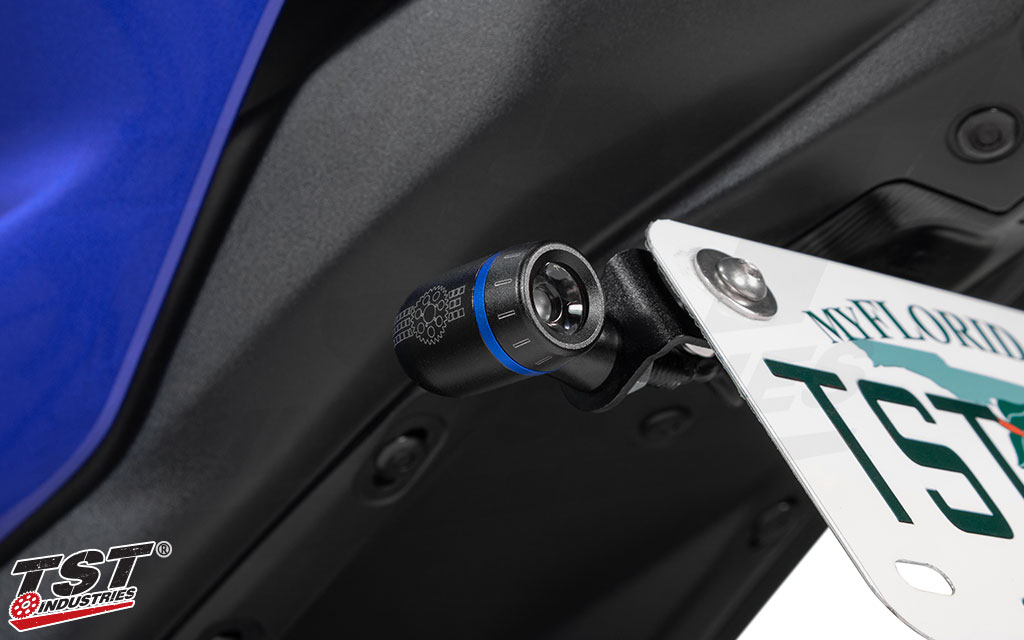 ECHO Turn Signals feature a CNC machined enclosure and small footprint.