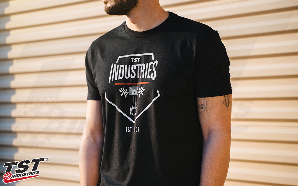 Show off your love for all things moto with the TST Industries Heritage T-Shirt.