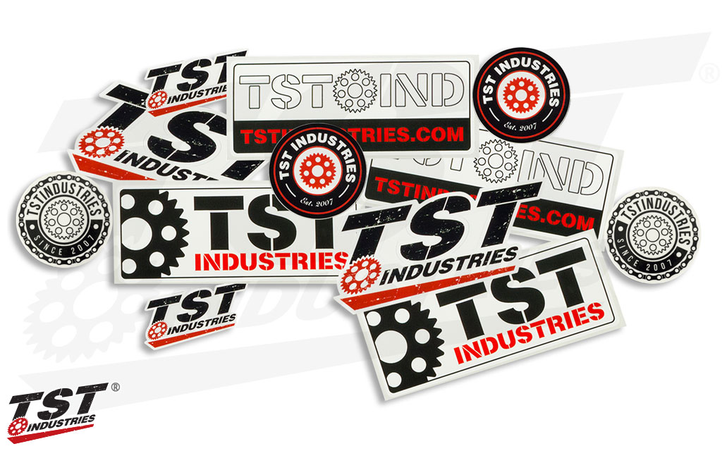 TST Industries Sticker Pack.